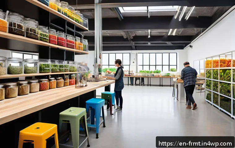도시 발효실 운영을 위한 베스트 프랙티스 - A bright and spacious urban fermentation lab featuring an open floor plan with large windows letting...